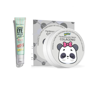 Pack Parches para ojeras Colágeno + Contorno Roll-On - Imagen 1