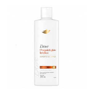 Shampoo Dove UV Repair & Glow + Ferúlico 370 ml - Imagen 1